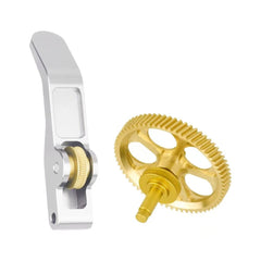 Extruder Gear Assembly for Bambu - Lab X1C P1P P1S 3D Printers, Golden RNC Nano - Coated Extruder Gear - Innocube3d