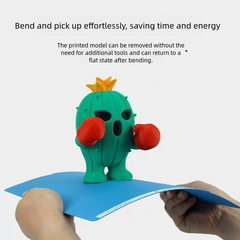 Cool Build Plate for Bambu Lab P1S P1P X1C X1E A1 High Adhesion 3D Printer Build Surface