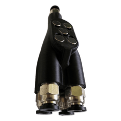 4 - in - 1 PTFE Adapter for Bambu Lab - AMS Tubing Connector A1/P1/X1 - Innocube3d