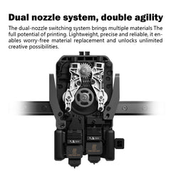 High Flow 0.4mm Hardened Steel Nozzle Hotend Kit for Bambu Lab H2D A1 A1 Mini - Innocube3d