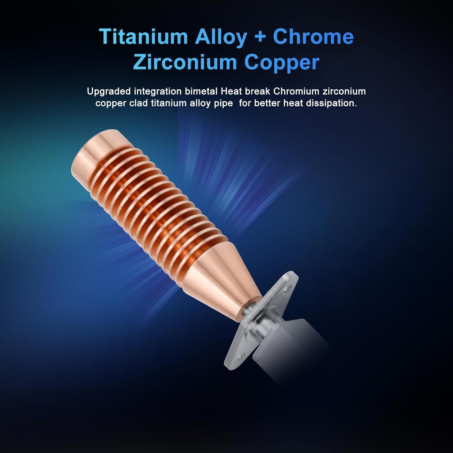 Adventurer 5M Upgrade 0.4MM Ceramic Nozzle Hotend Kit Quick - Detachable Hot End - Innocube3d