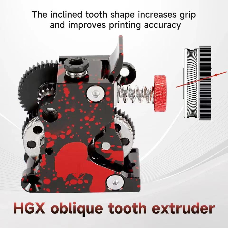 All Metal Extruder Hgx Lite Extruder 2.0 For TENLOG IDEX 3D Printer - Innocube3d