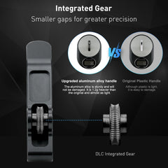 Bambu Lab A1 Mini Extruder Gear, with Aluminum Alloy Handle,A1 Mini xirbbo Extruder Gear Assembly CNC POM Nano Coated Hardened Steel for Bambu Lab A1 Mini Extrusion Head Gear 3D Printer Accessory - Innocube3d