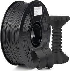 Carbon Fiber PC Filament 1.75mm, High - Temp & Impact Resistant Reinforced Polycarbonate (PC - CF) 3D Printer Filament, High Strength & Rigidity, Black 1kg Spool - Innocube3d