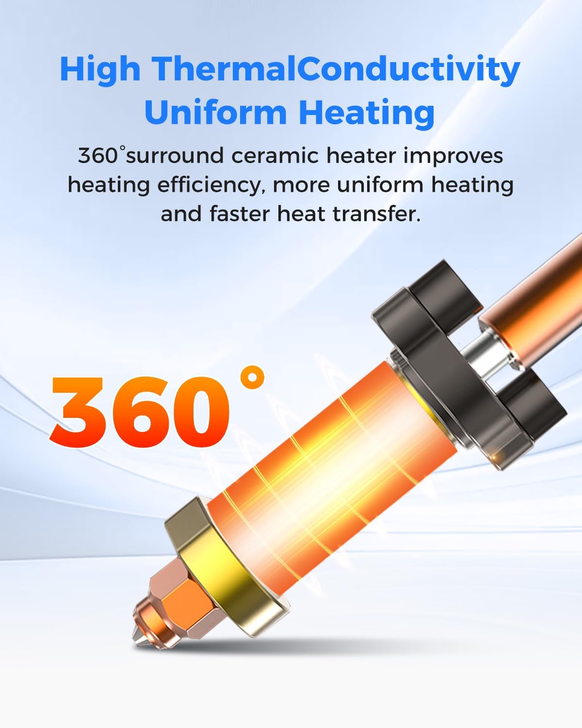 Creality K2 Plus Ceramic Heating Block Kit |Unicorn Quick Swap Nozzle All - Metal Integrated Hotend Upgrade - Innocube3d