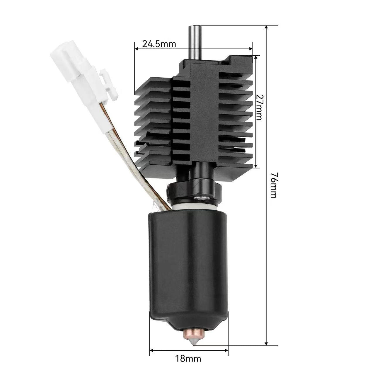 Creality K2 Plus Ceramic Heating Block Kit |Unicorn Quick Swap Nozzle All - Metal Integrated Hotend Upgrade - Innocube3d