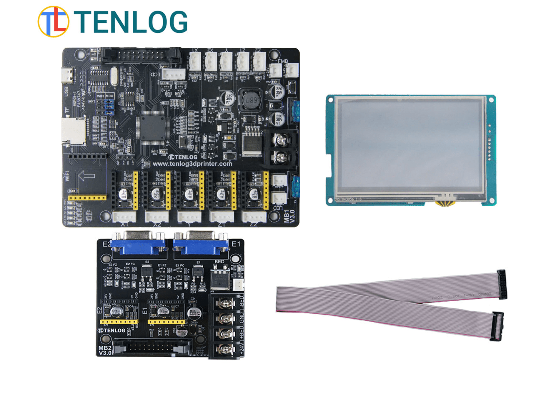TENLOG 32 - Bit Silent Motherboard - Marlin 2.0 Upgrade with TMC2209 Drivers & WiFi Control - Innocube3d