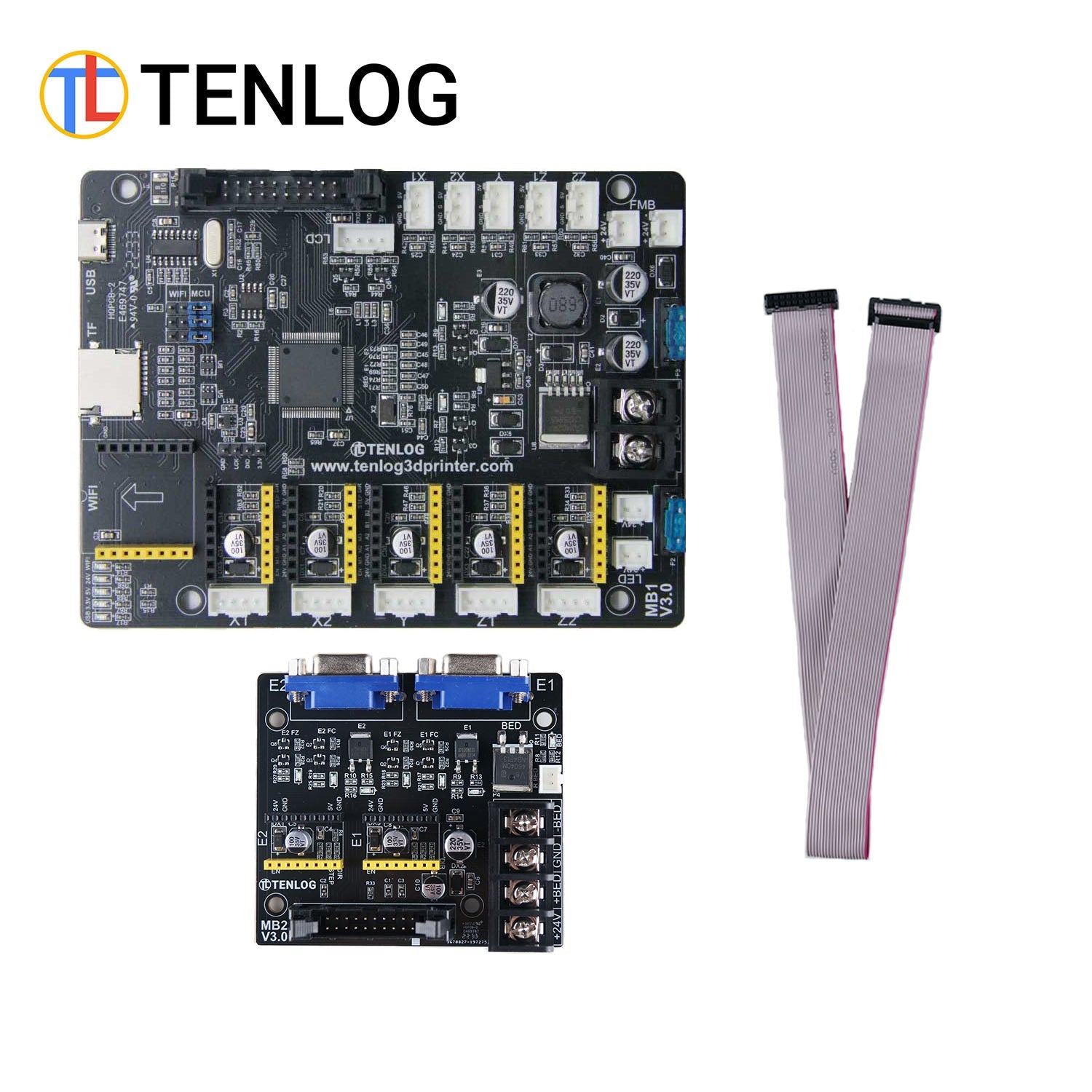 TENLOG 32 - Bit Silent Motherboard - Marlin 2.0 Upgrade with TMC2209 Drivers & WiFi Control - Innocube3d