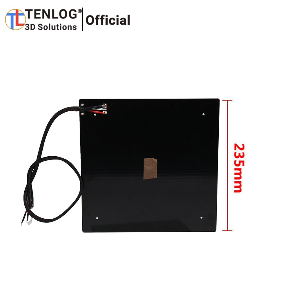 IDEX 3D Printer Aluminum Sheet Heatbed - Innocube3d