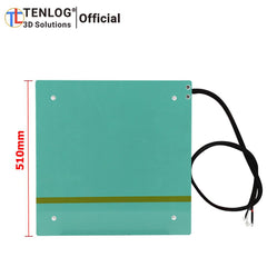 IDEX 3D Printer Aluminum Sheet Heatbed - Innocube3d