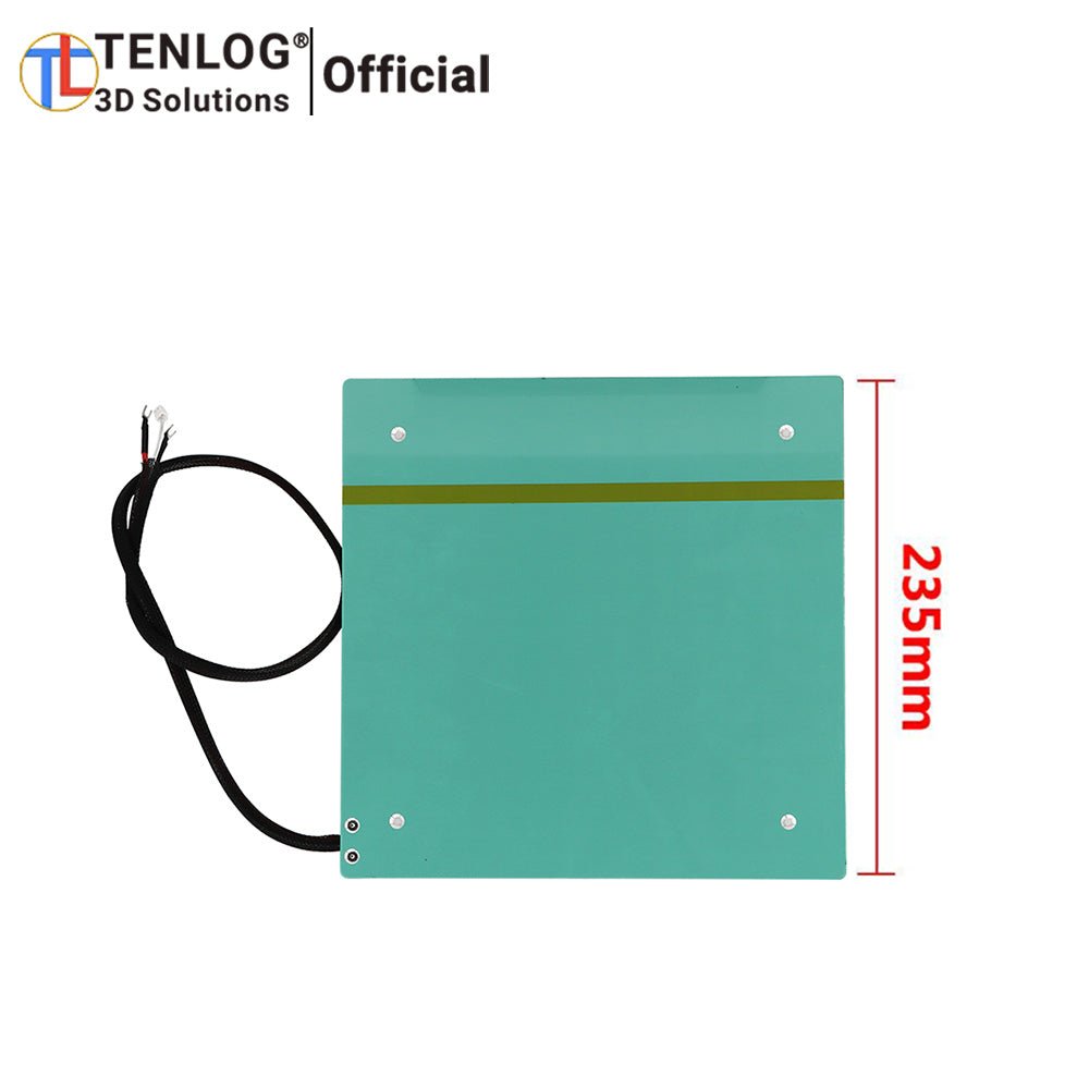 IDEX 3D Printer Aluminum Sheet Heatbed - Innocube3d