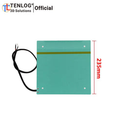 IDEX 3D Printer Aluminum Sheet Heatbed - Innocube3d