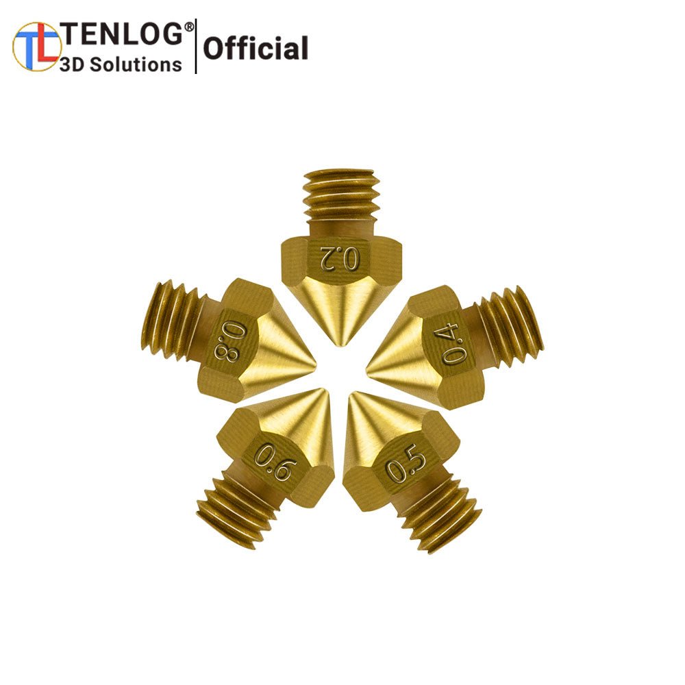 TENLOG 3D Printer Nozzles For MK8 M6 - Innocube3d