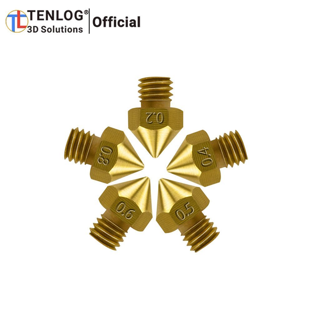 TENLOG 3D Printer Nozzles For MK8 M6 - Innocube3d