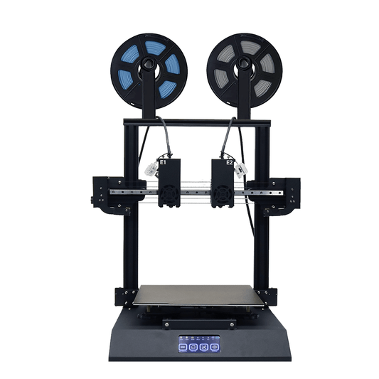 Multicolor model slice video - Innocube3d