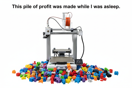 Etsy 3D Printing Sellers: How to Print 24/7 Without Waking Up at Night