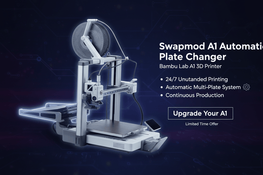 Swapmod for Bambu Lab A1 Review 2025: Is Automatic Plate Changing Worth It? - Innocube3d