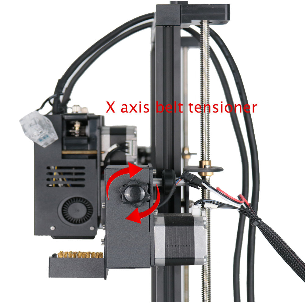 INNOCUBE3D IDEX  3D Printer, Max 300mm/s High Speed Printing, 280°C Direct BMG Extruder , Print Size 400x400x400mm