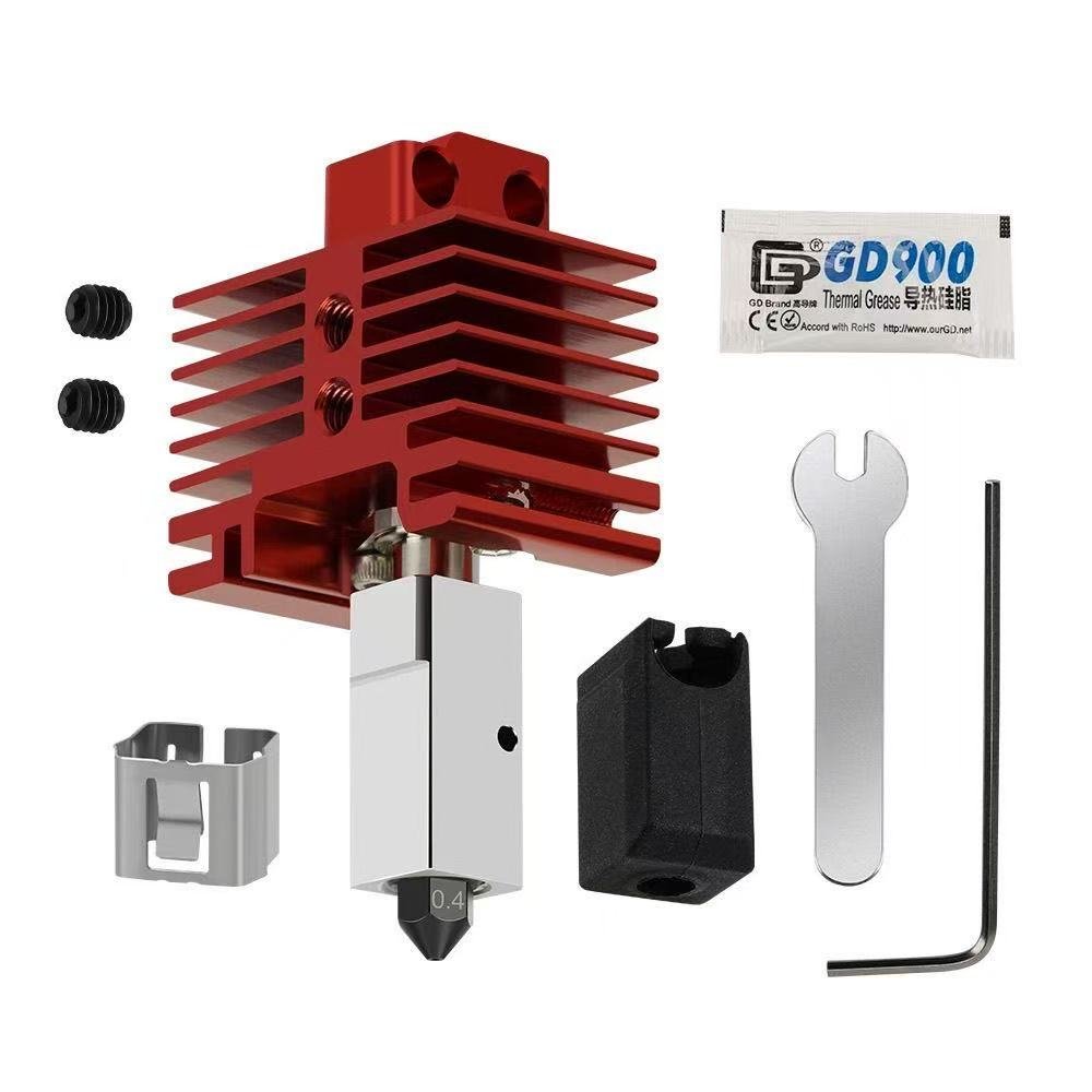 Buy 2 pcs，get 1 free Upgraded TZ - 4.0 Hotend for Bambu Labs Hotend p1 p1s Kit, 3D Printer Hotend with All - in - one Removable Hardened Steel Nozzle, All Metal Hotend, for Bambu Bamboo Lab p1 p1p Series 3D Printers - Innocube3d