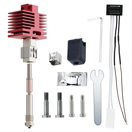 Buy 2 pcs，get 1 free Upgraded TZ - 4.0 Hotend for Bambu Labs Hotend p1 p1s Kit, 3D Printer Hotend with All - in - one Removable Hardened Steel Nozzle, All Metal Hotend, for Bambu Bamboo Lab p1 p1p Series 3D Printers - Innocube3d