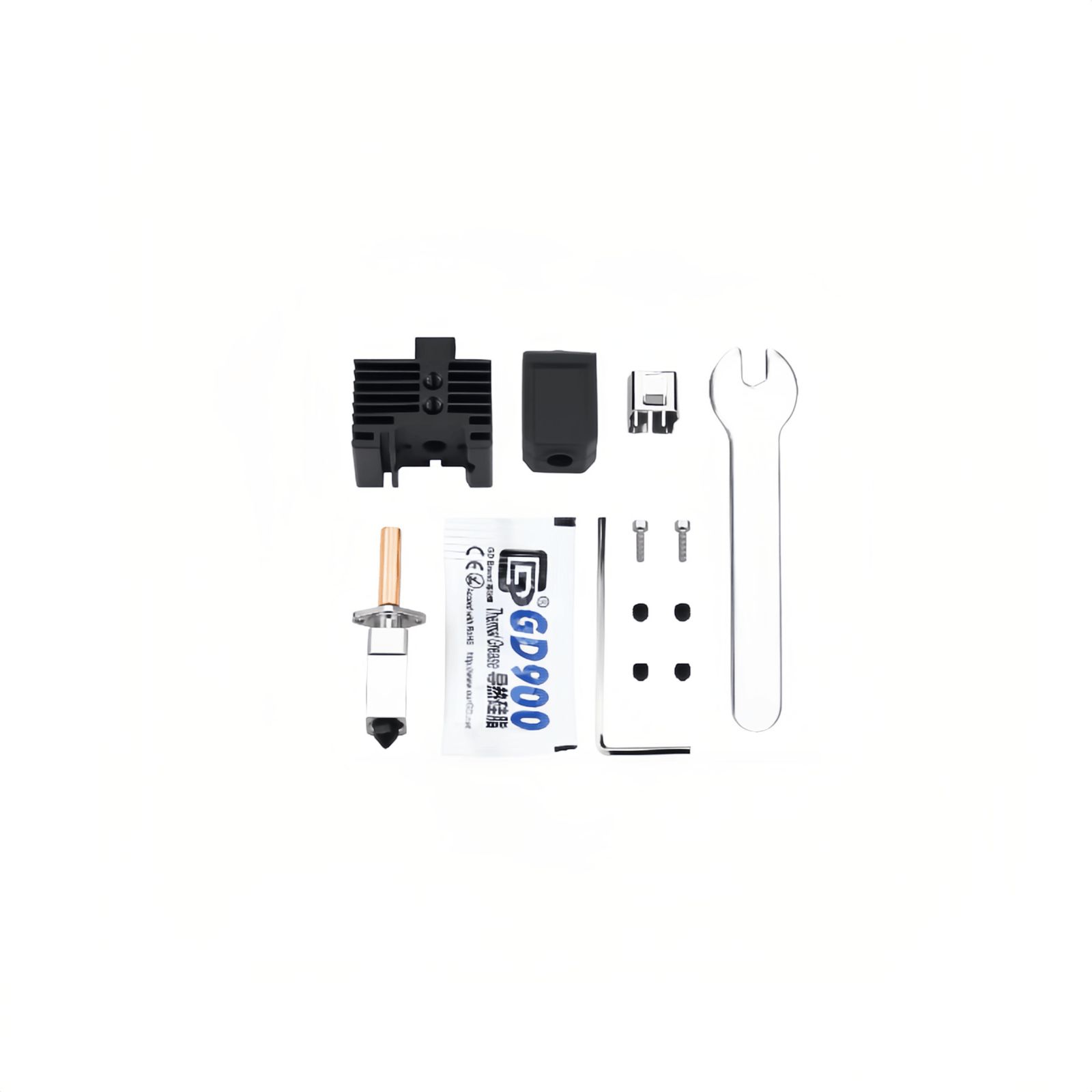 Buy 2 pcs，get 1 free Upgraded TZ - 4.0 Hotend for Bambu Labs Hotend p1 p1s Kit, 3D Printer Hotend with All - in - one Removable Hardened Steel Nozzle, All Metal Hotend, for Bambu Bamboo Lab p1 p1p Series 3D Printers - Innocube3d