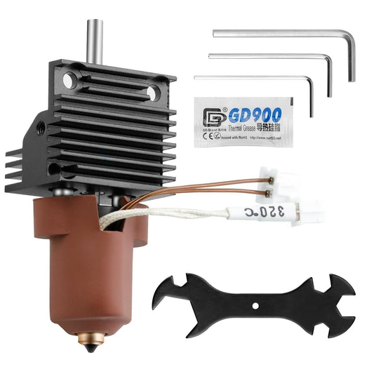 Creality K1/K1 Max/K1C Upgrade Ceramic Heating Block Hotend Kit, Unicorn Quick Swap Nozzle Kit, High Temperature Resistant, All - Metal Integrated Design Kit for K1 Series 3D Printers - Innocube3d