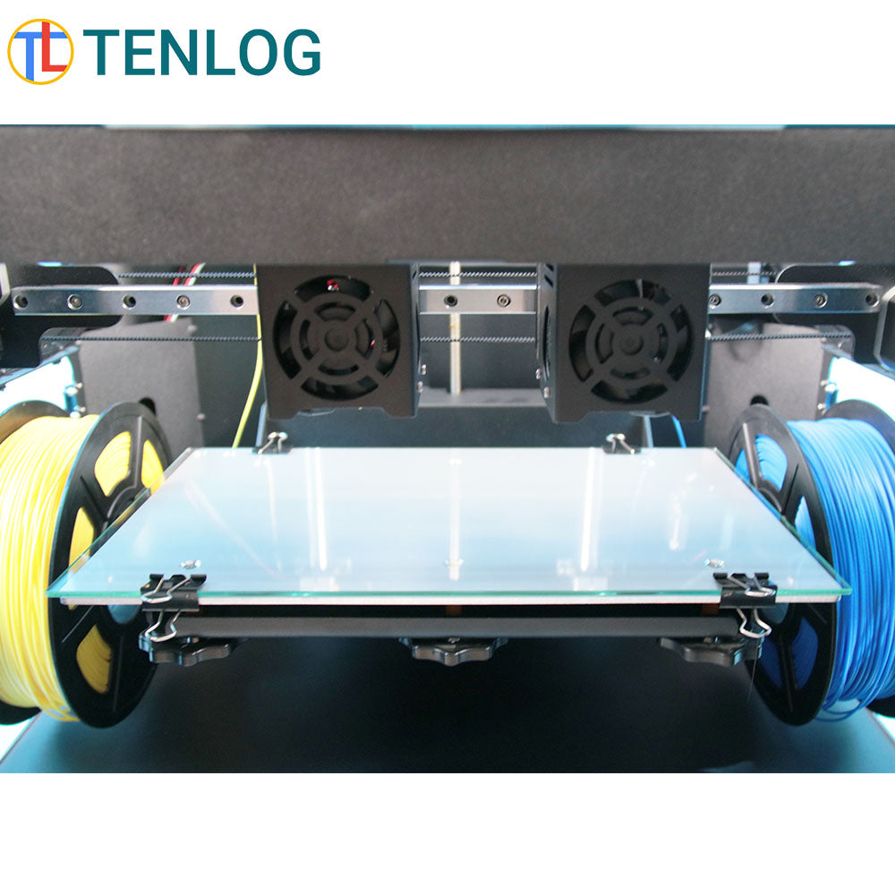 TENLOG TL M3 V2 independent dual extruder 3D printer, all in one machine without installation, 300 degree high temperature nozzle, BMG extruder, 2209 silent motherboard high-speed