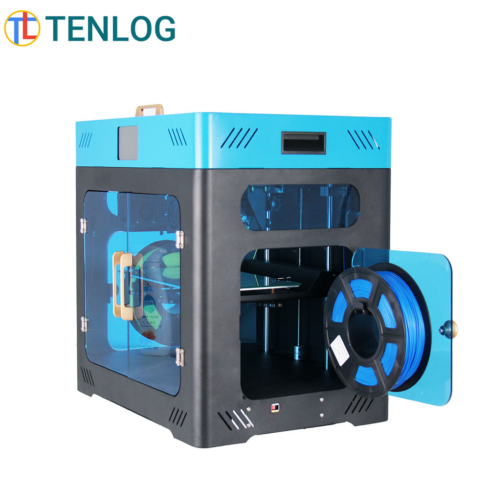 TENLOG TL M3 V2 independent dual extruder 3D printer, all in one machine without installation, 300 degree high temperature nozzle, BMG extruder, 2209 silent motherboard high-speed