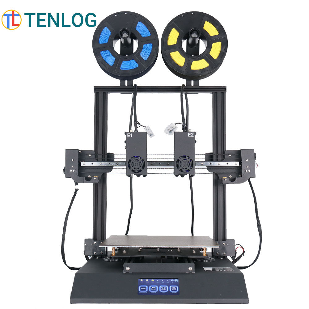 INNOCUBE3D/TENLOG IDEX  3D Printer, Max 300mm/s High Speed Printing, 280°C Direct BMG Extruder , Print Size 300x300x350mm