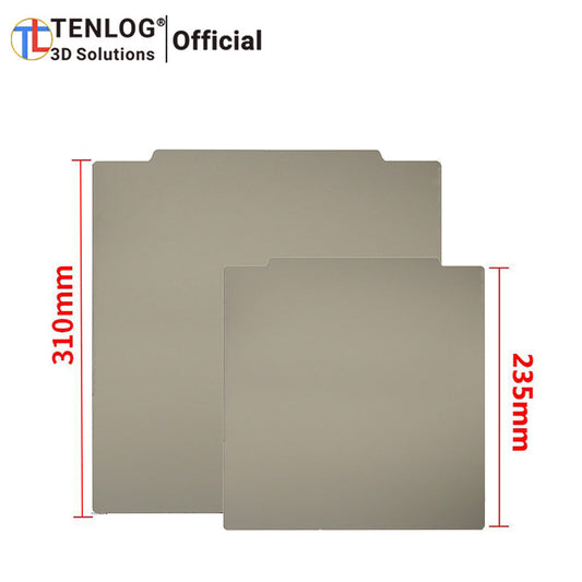 TENLOG 3D Printer Flexible Steel Platform PEI build surface