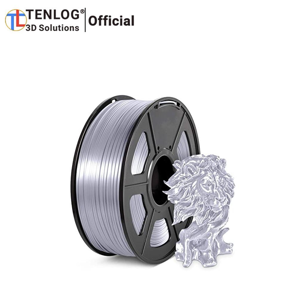 TENLOG 3D Printer TPU Filament Silver kg - Main Image
